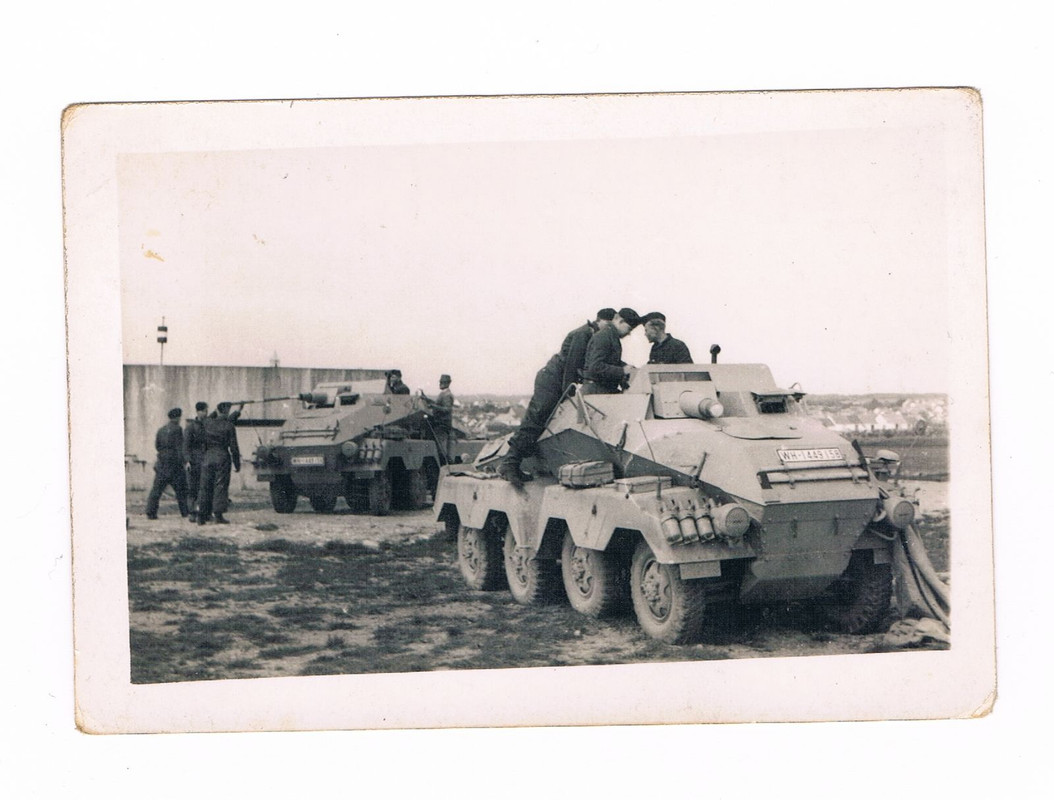 Originalfoto Panzer Panzerspähwagen WH Elite WW2