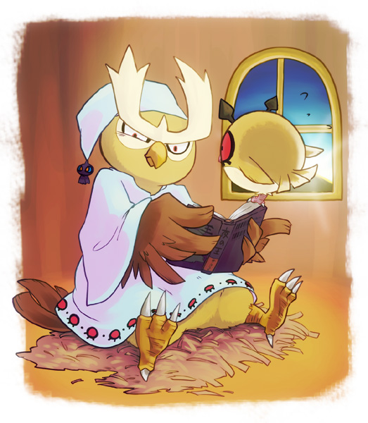 hoothoot-shuppet-and-noctowl-pokemon-dra