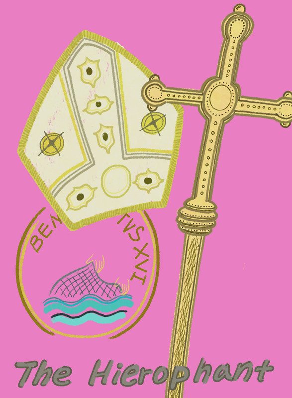 The Hierophant 디테일 컷