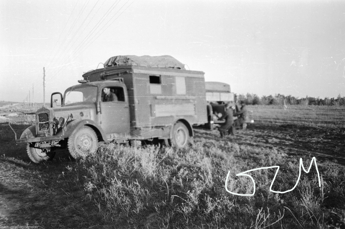 WW2, Juli 1942, Stalino, Abschlepp Manöver