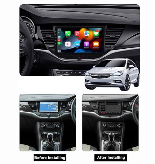 Autoradio Rover One Bluetooth Car Play Android Auto Navigation 4Go RAM 64Go ROM pour Opel Grand Land
