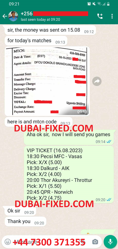 Vip Ticket Combined Fixed Matches