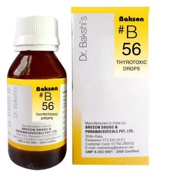 Bakson B56 Thyrotoxic Drops (30ml)