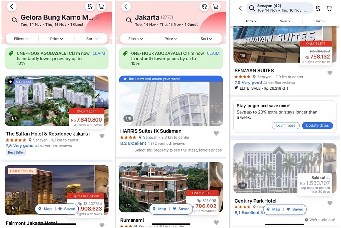 Hotel-hotel dekat Gelora Bung Karno (GBK) diserbu pesanan fans setelah Coldplay mengumumkan bakal konser di Jakarta pada 15 November 2023.