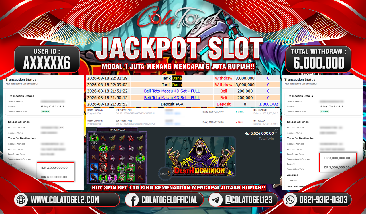 JACKPOT SLOT GACOR!!