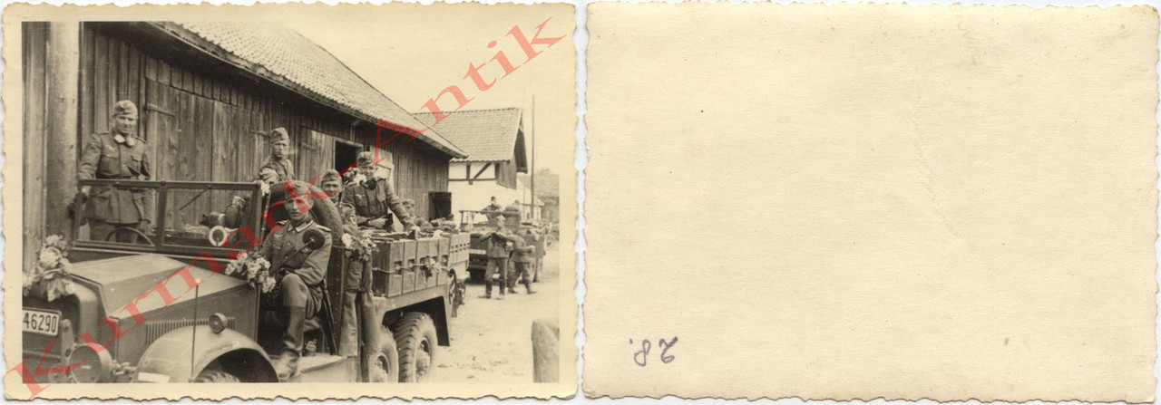 Auto PKW Jeep Beute aus England - Panzer Jäger F