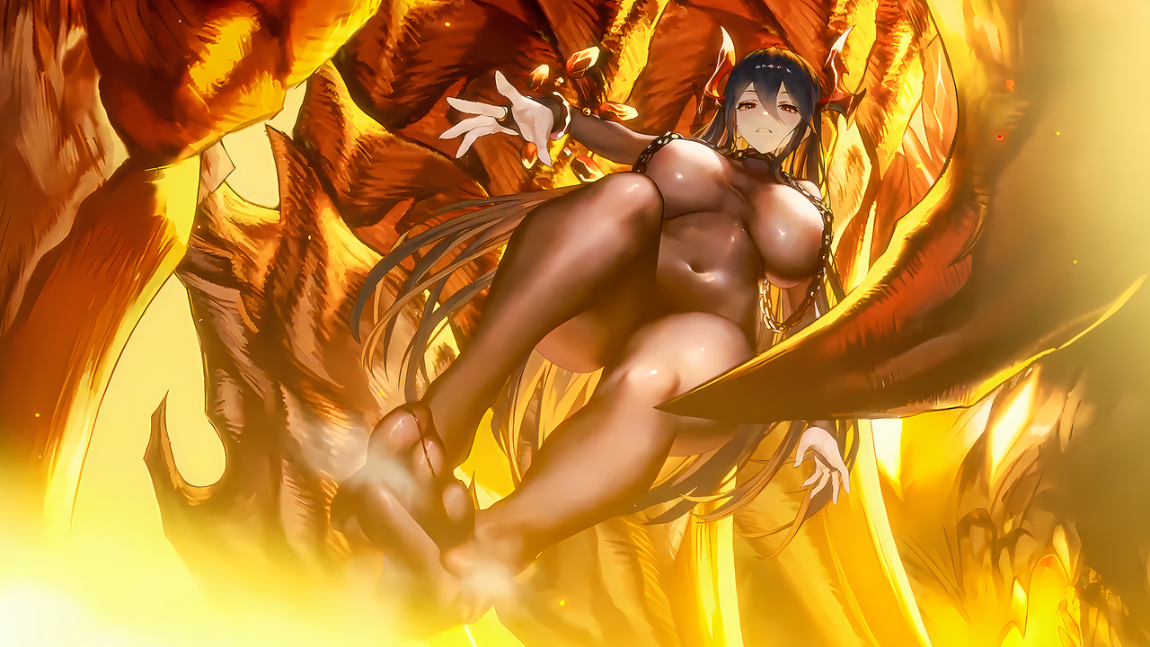 2024.9.24 【棕色尘埃2】嫉妒之夜·莱维亚 电脑壁纸（完美脚臭版）