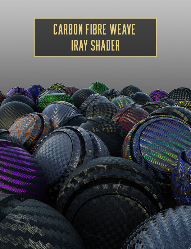 Carbon Fibre Weave Iray Shader Carbon Fibre Weave Iray Shader