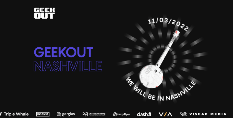 Geekout - Nashville Nov 3-5 2022