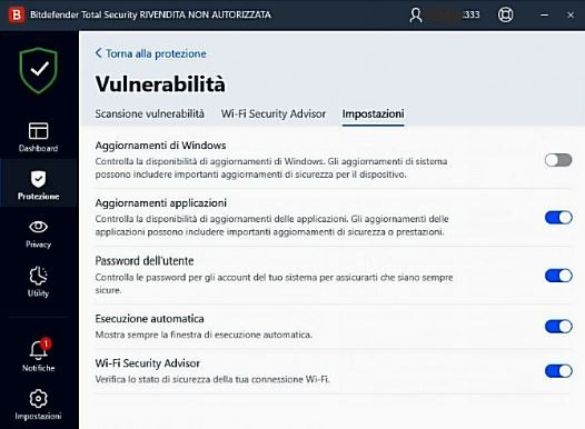 BitDef 2021 (Vulnerabilità)