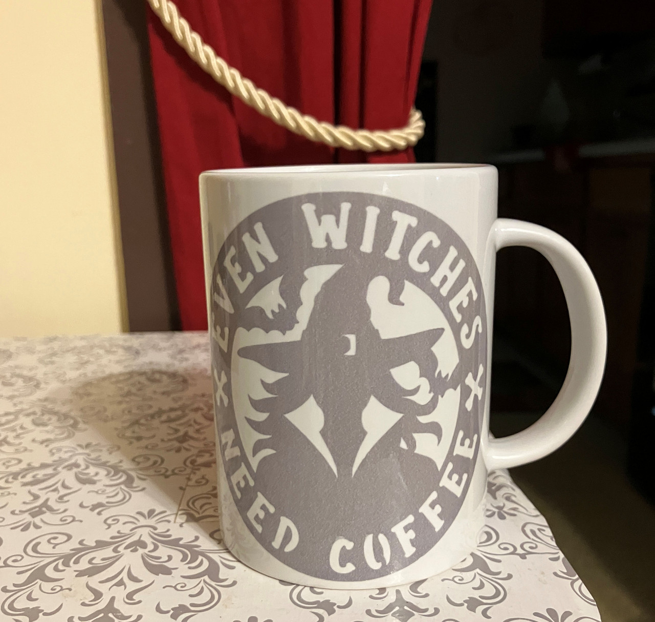 handcrafted witch mug