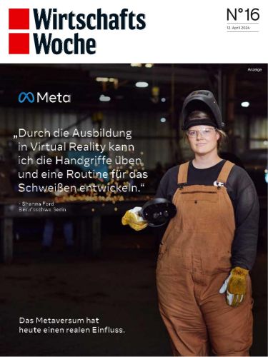 Cover: Wirtschaftswoche Magazin No 16 vom 12  April 2024