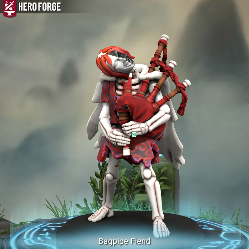 Bagpipe fiend