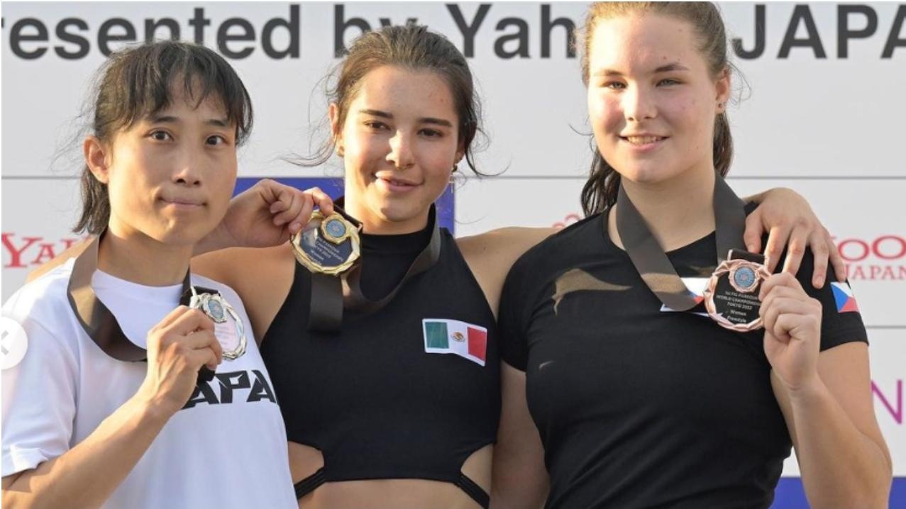 Ella Bucio, primera mexicana en ganar el Campeonato Mundial de Parkour