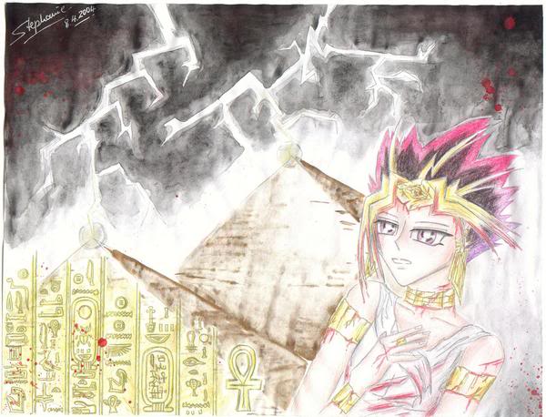 Hình vẽ Atemu (Yami Yugi) bộ YugiOh (vua trò chơi) - Page 9 2_Atemp_333