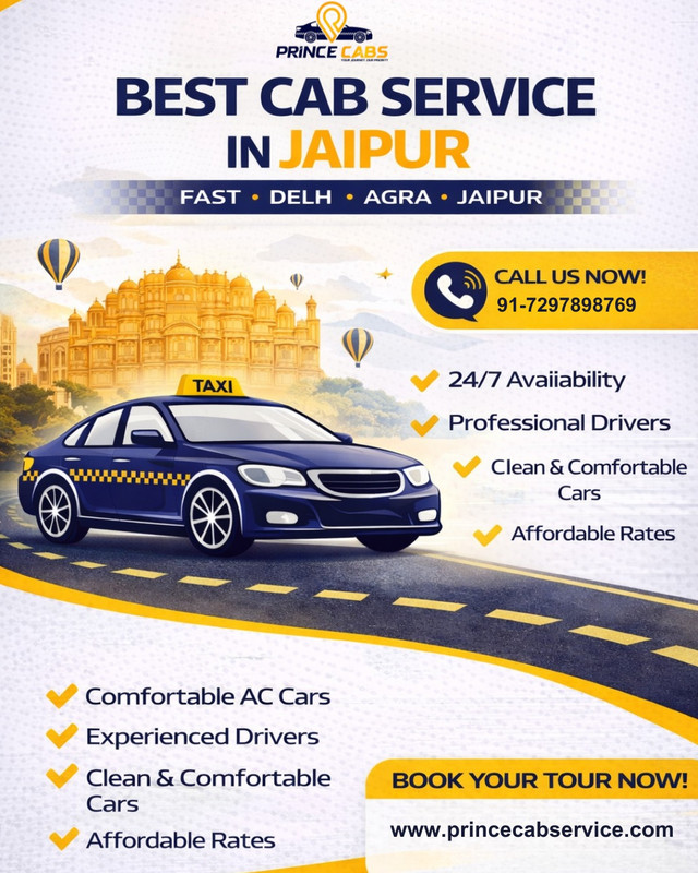 Best Cab Service In Jaipur – Travel with Comfort by Prince Cab Service