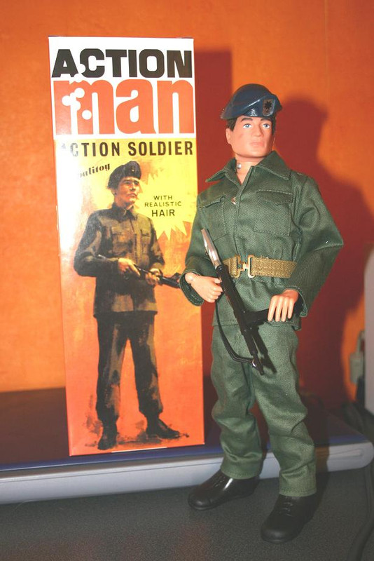 Kitbash: American Green Beret 1970-Soldier-Realistic-Hair
