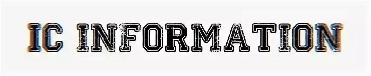 Ic ooc information картинки