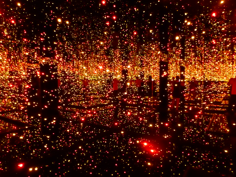 Y. Kusama, Infinity Room installation; photo: Pablo Trincado, flickr