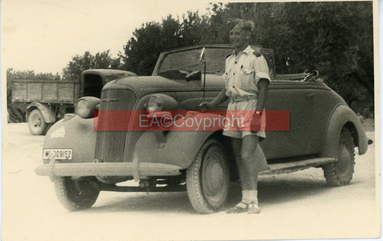 Cabrio PKW Auto Wagen Kübelwagen Chevrolet Kreta