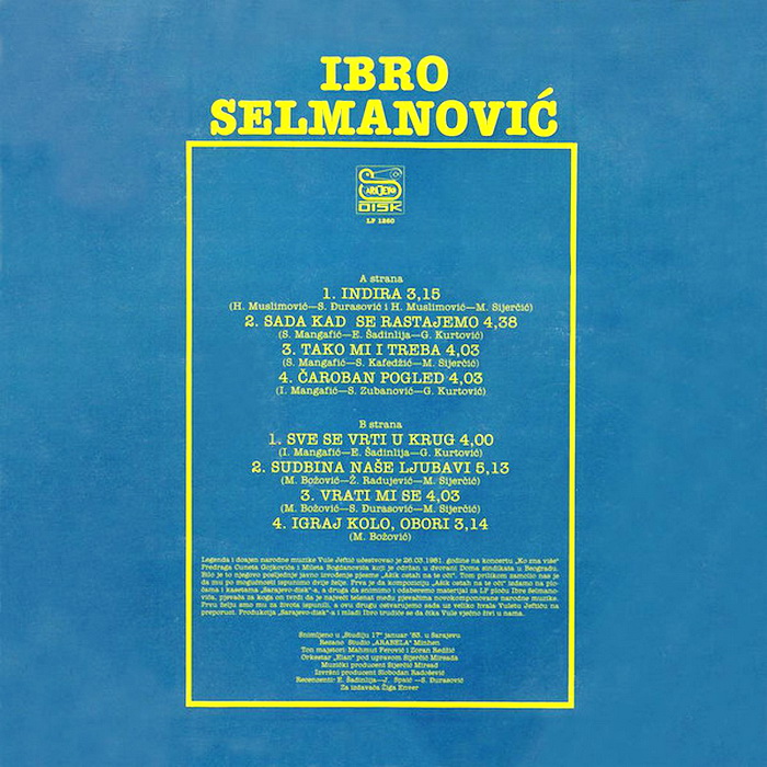 Ibro Selmanovic 1983 z