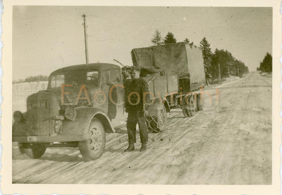 LKW Camion Truck Trailer Anhänger Foto
