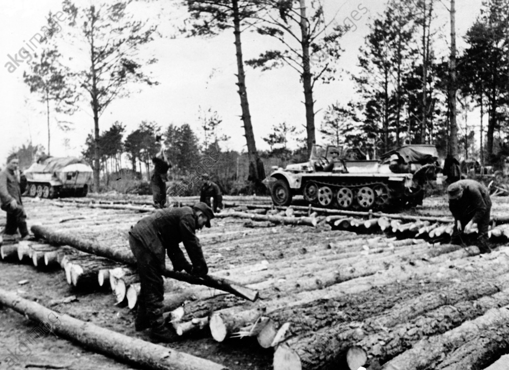 II. WK - Ostfront - Rollbahnen für den Nachschub 1944