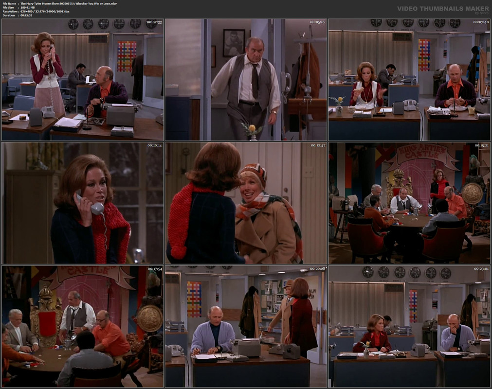 The Mary Tyler Moore Show S03E05 It's Whether You Win or Lose.mkv