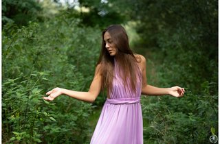 Dominika C In Long Dress 0007