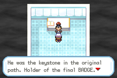 The player is in a room with Giovanni.