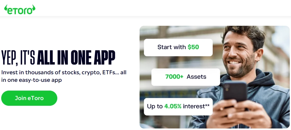eToro broker.
