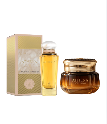 COMBO MAISON ALHAMBRA ATHENA 100ML + MAISON ALHAMBRA BODY CREAM ATHENA 110G - imagem 1