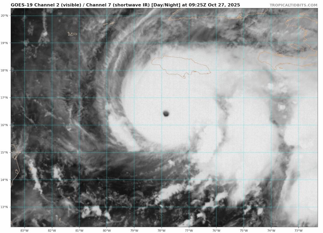 goes19 vis swir 13L 202510270925