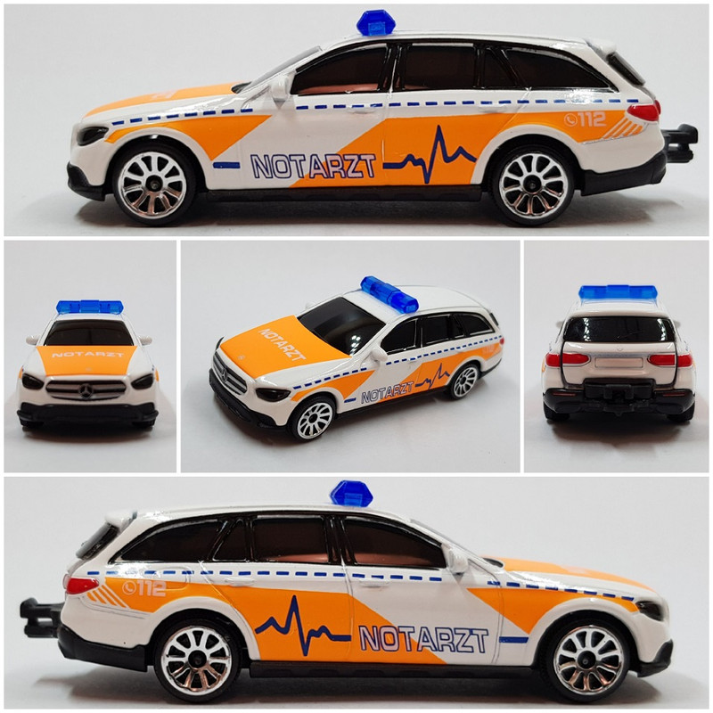 Majorette #232I MB E-class All Terrain - 04 - Notartz - Dealer issued Emergency Box