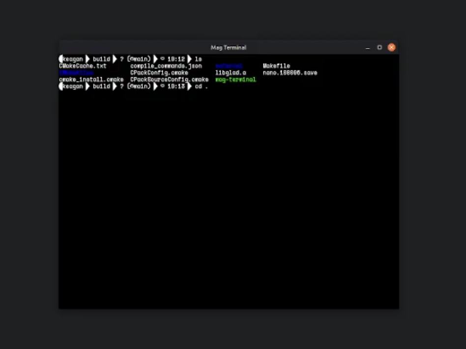 Terminal Emulator screenshot