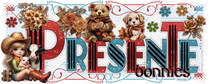 Presente Country Girl bonnies