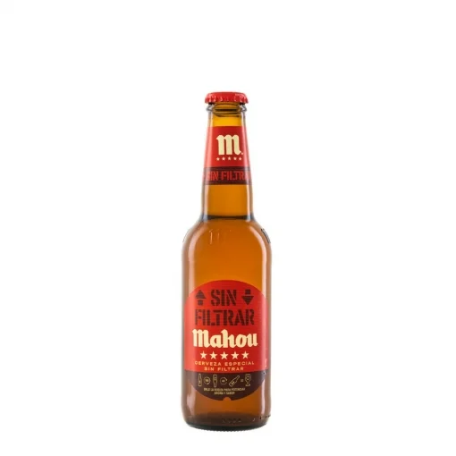 Cerveza Mahou Sin Filtrar (330 Ml.)