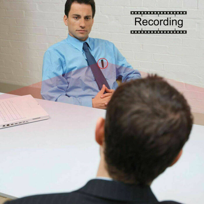 Mini cámara HD mostrando sus botones de control y lente.