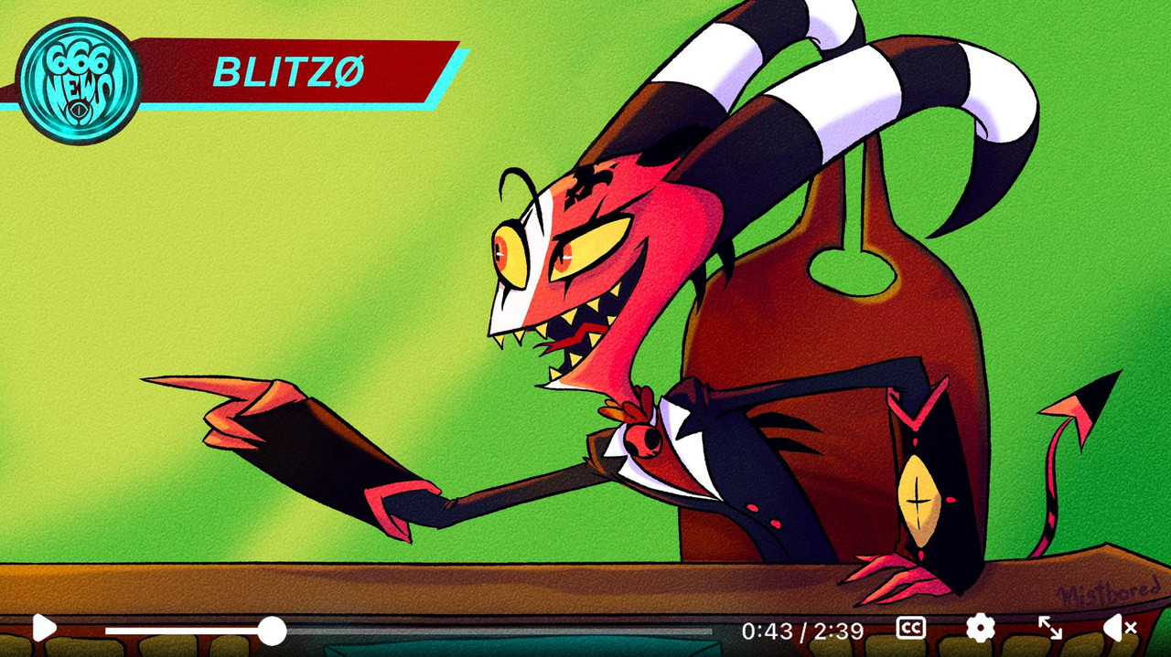 Video still of Blitzø on 666News