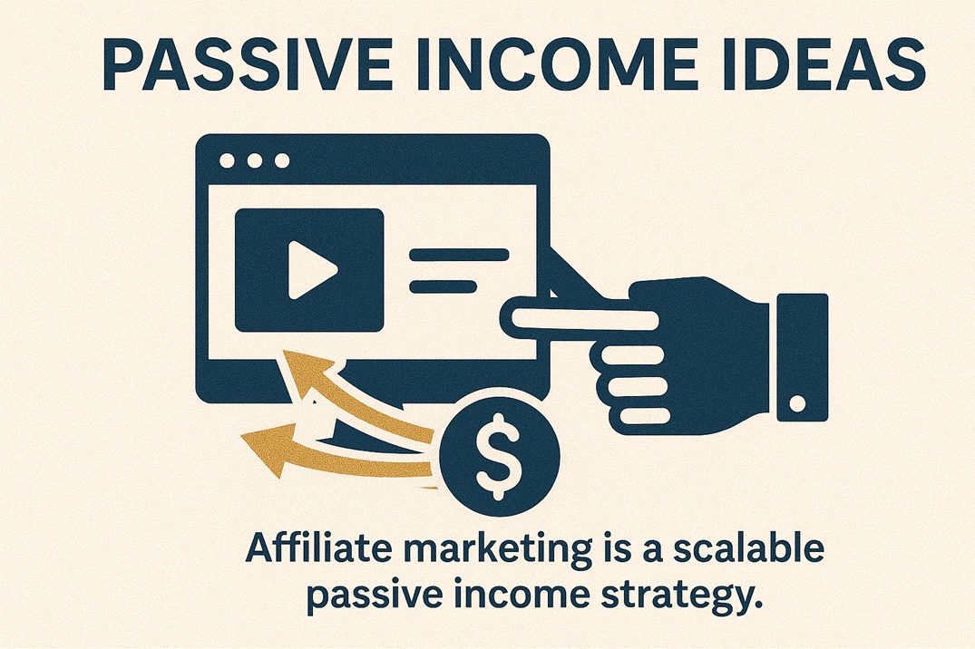 passive income ideas - affiliate marketing