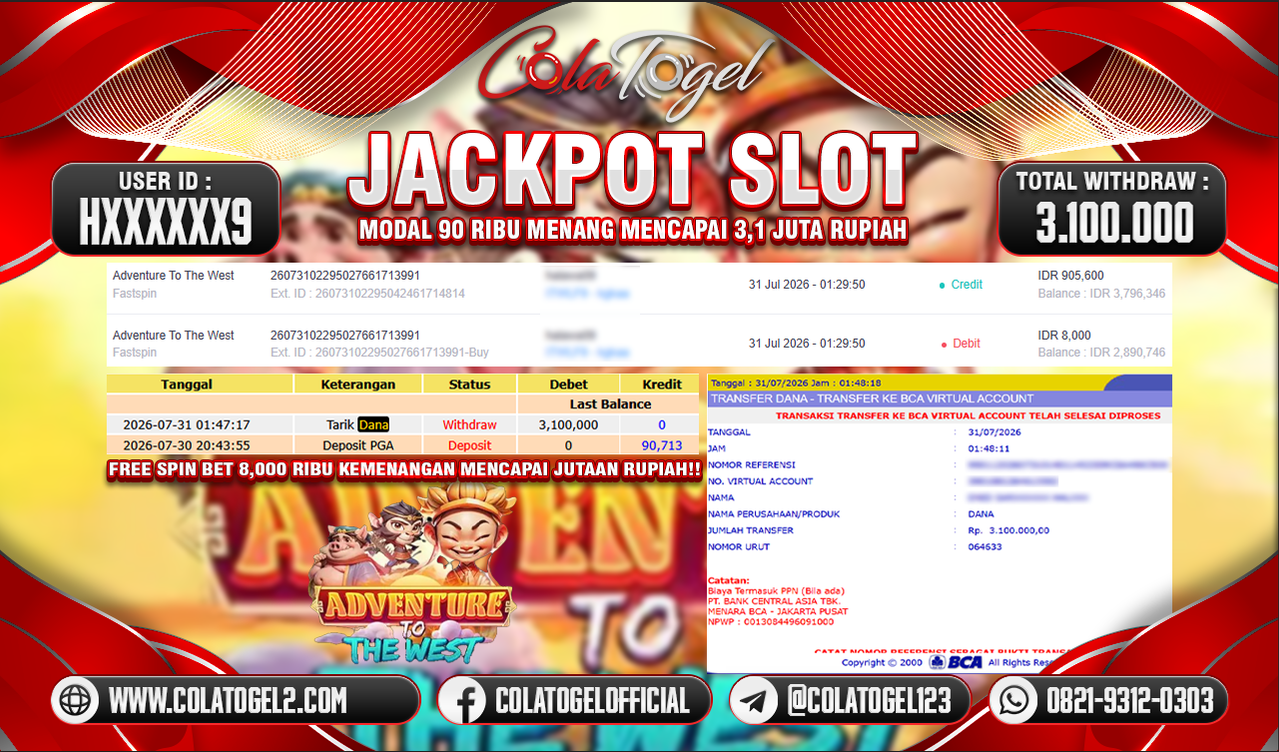 JACKPOT SLOT GACOR!!