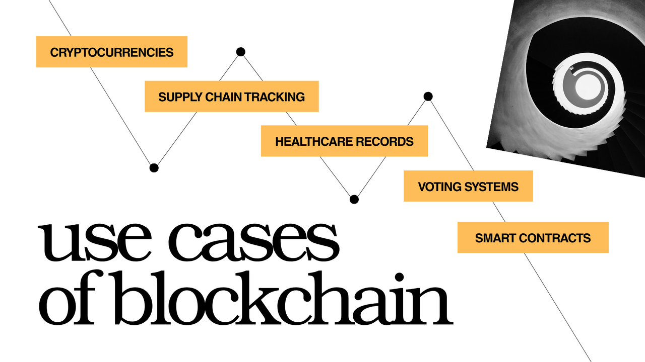 Black and Gold Minimalist Blockchain Presentation