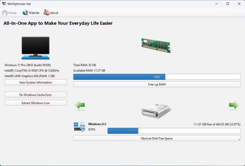 TweakNow Software WinOptimizer Std 6.7.1 – (46 MB) TweakNow Software WinOptimizer Std 6.7.1 – (46 MB)
