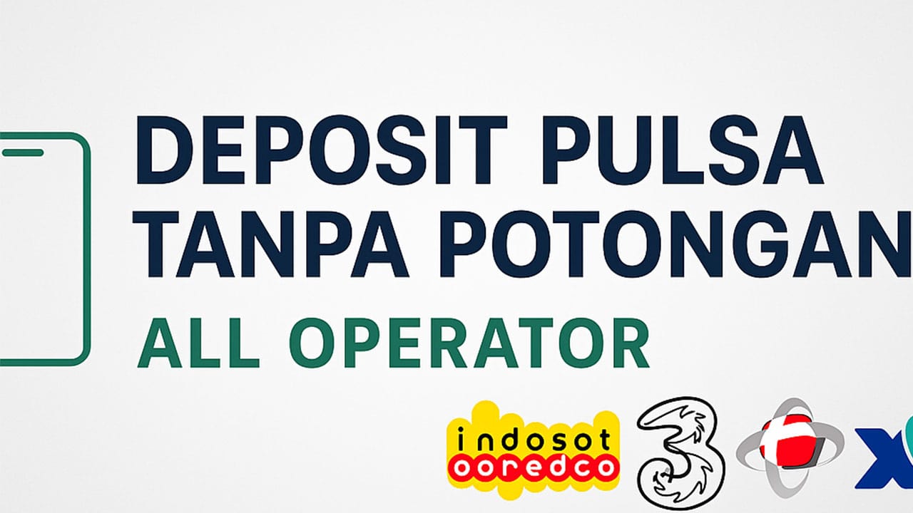 deposit pulsa tanpa potongan