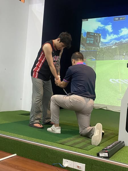 Một phòng tập golf 3D khác