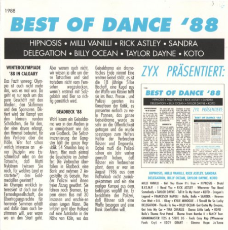 VA - Best Of Dance '88 (1997) FLAC