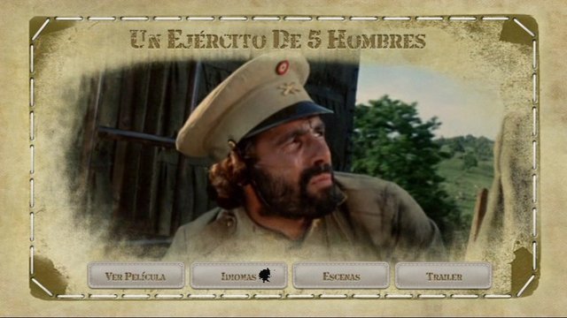 1 - Un Ejército de Cinco Hombres [DVD9 Full][Pal][Cast/Ing][Sub:Varios][Western][1969]