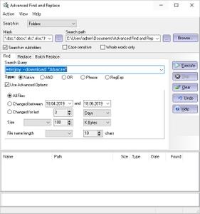 Advanced Find and Replace 9.0 Multilingual