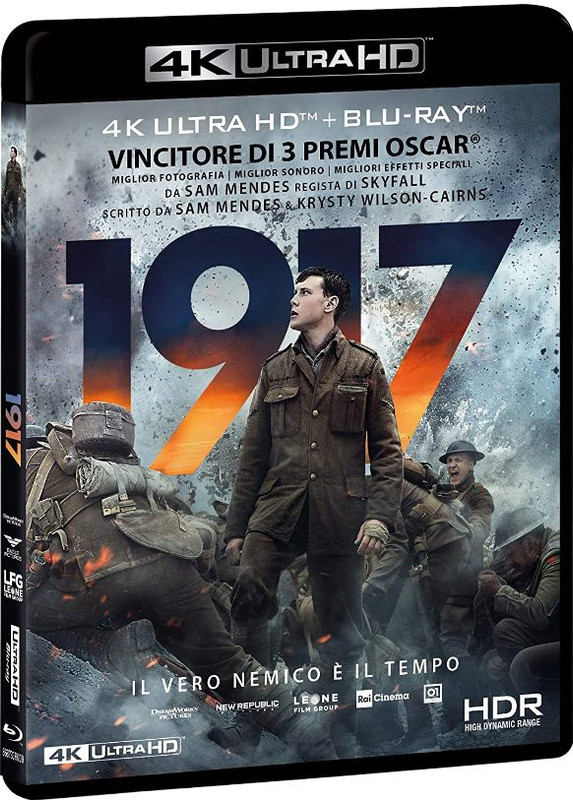 1917 - Il Vero Nemico E' Il Tempo (2019) Full Blu Ray UHD 4K TrueHD 7.1