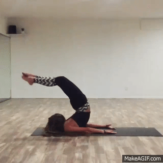 Chin Stand / Ganda Bherundasana (Advance level-IGIYS)